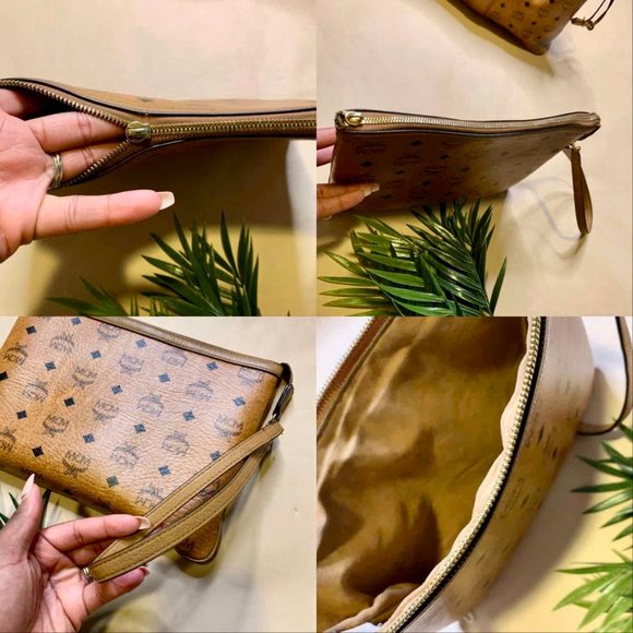 Authentic MCM Liz Reversible Visetos Shopper (med) - Picture 8 of 16